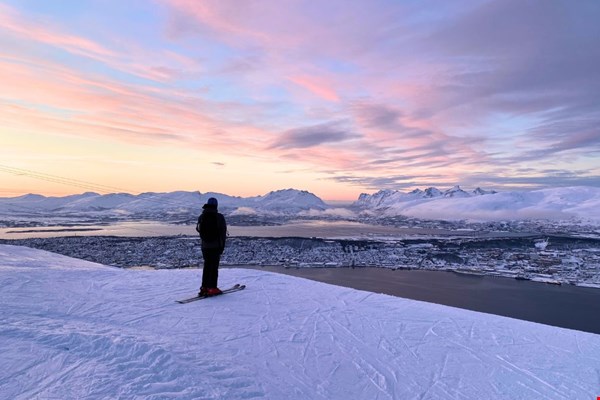 Skiën in Tromsø, Noorwegen!